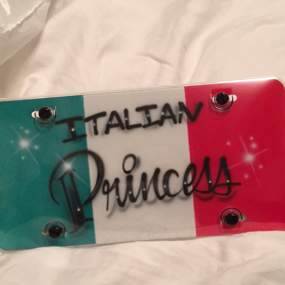 Vanity license plate
